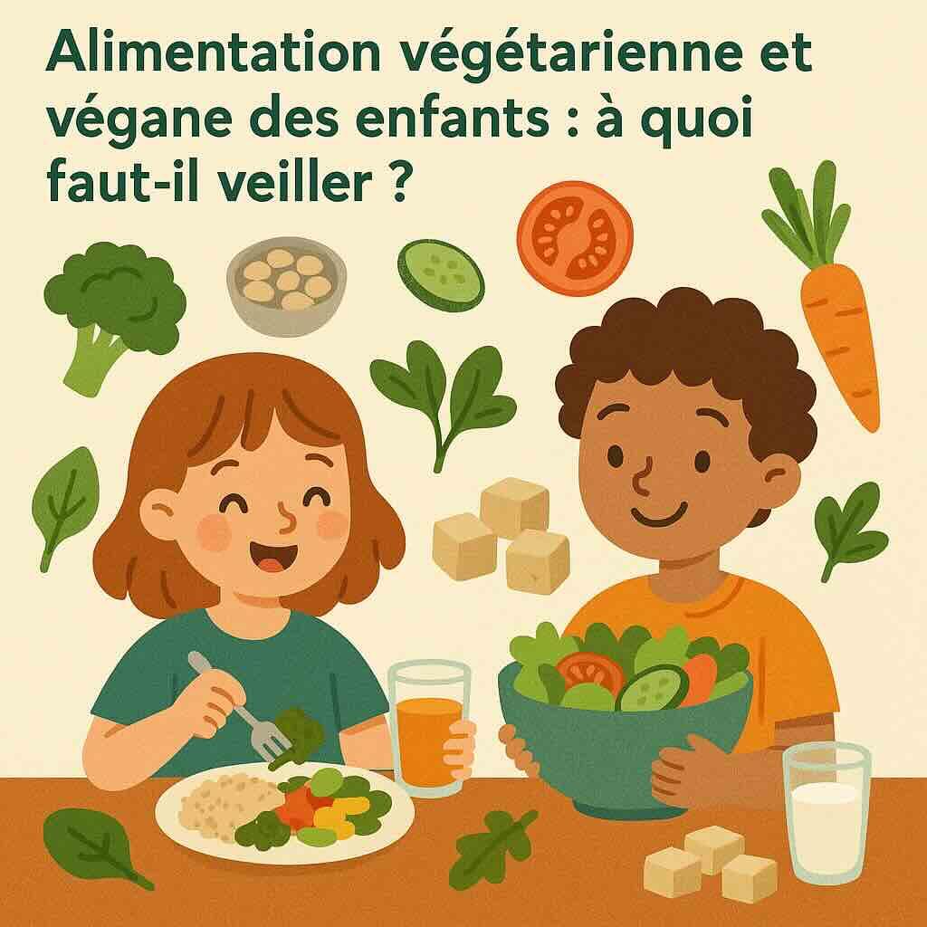 Alimentation végétarienne et végane des enfants