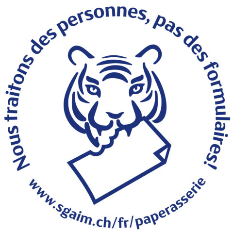 Campagne paperasserie SSMIG un tigre de papier