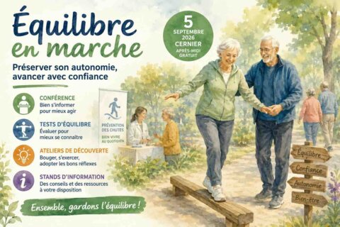 Événement "Équilibre en marche" samedi 5 septembre à. Cernier
