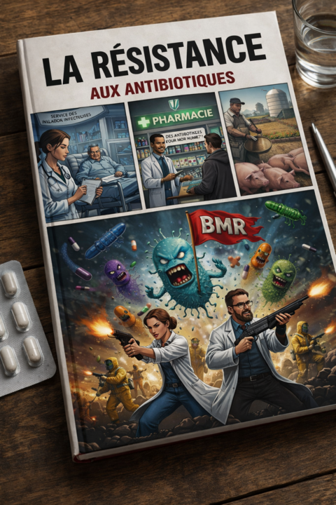 SNM_News Nouvelle BD sur la résistance aux antibiotiques — Un enjeu de santé majeur